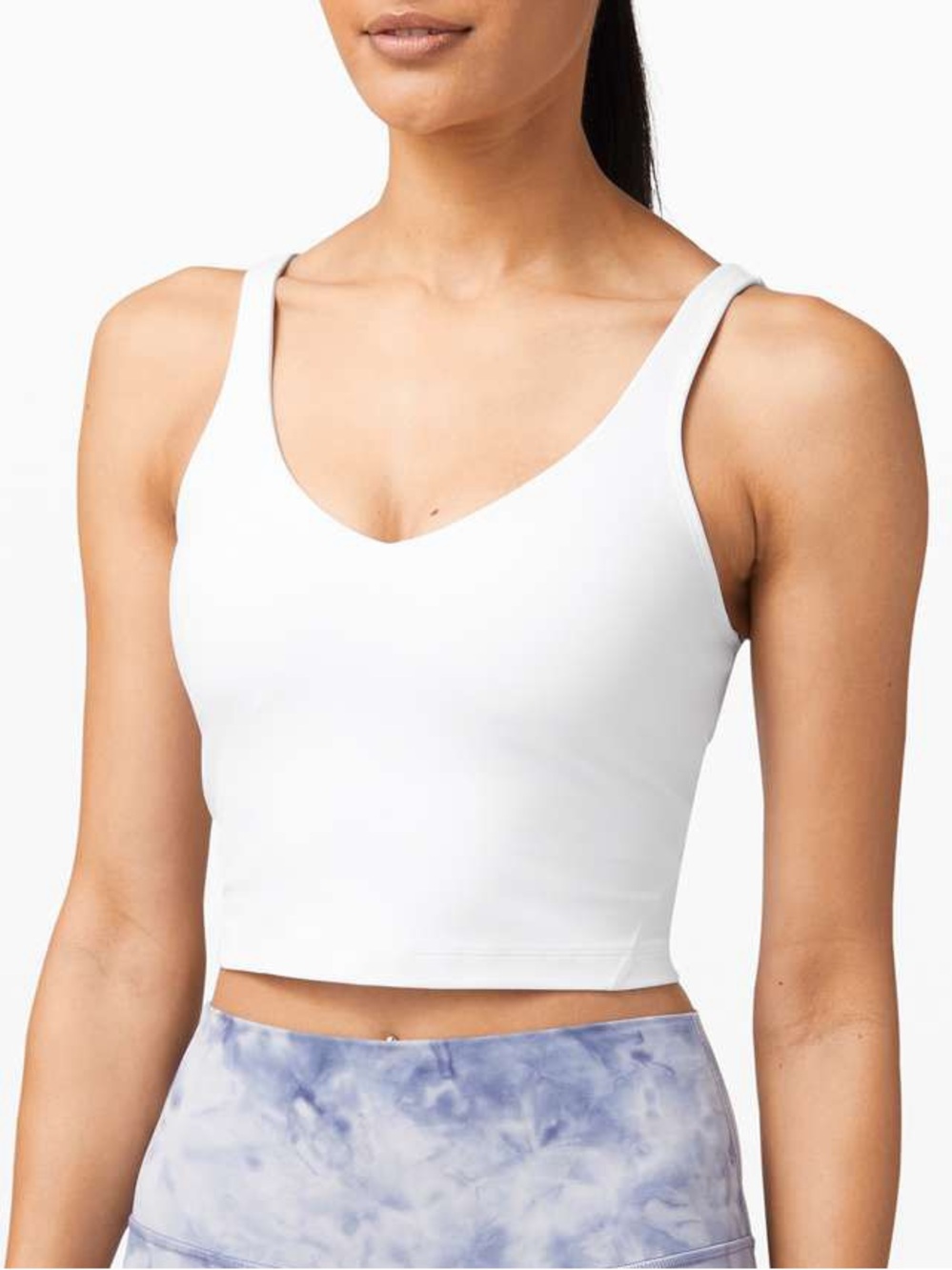 Lululemon Align Crop Tank Top White - Size 6
